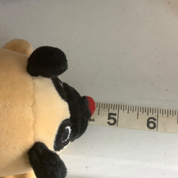 Smoochy Pals Puppy Dog Soft Plush Backpack Clip Keychain 4.5" Linzy - Picture 6 of 6